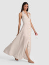KENDALL LINEN MAXI DRESS-OATMEAL-ALICE + OLIVIA