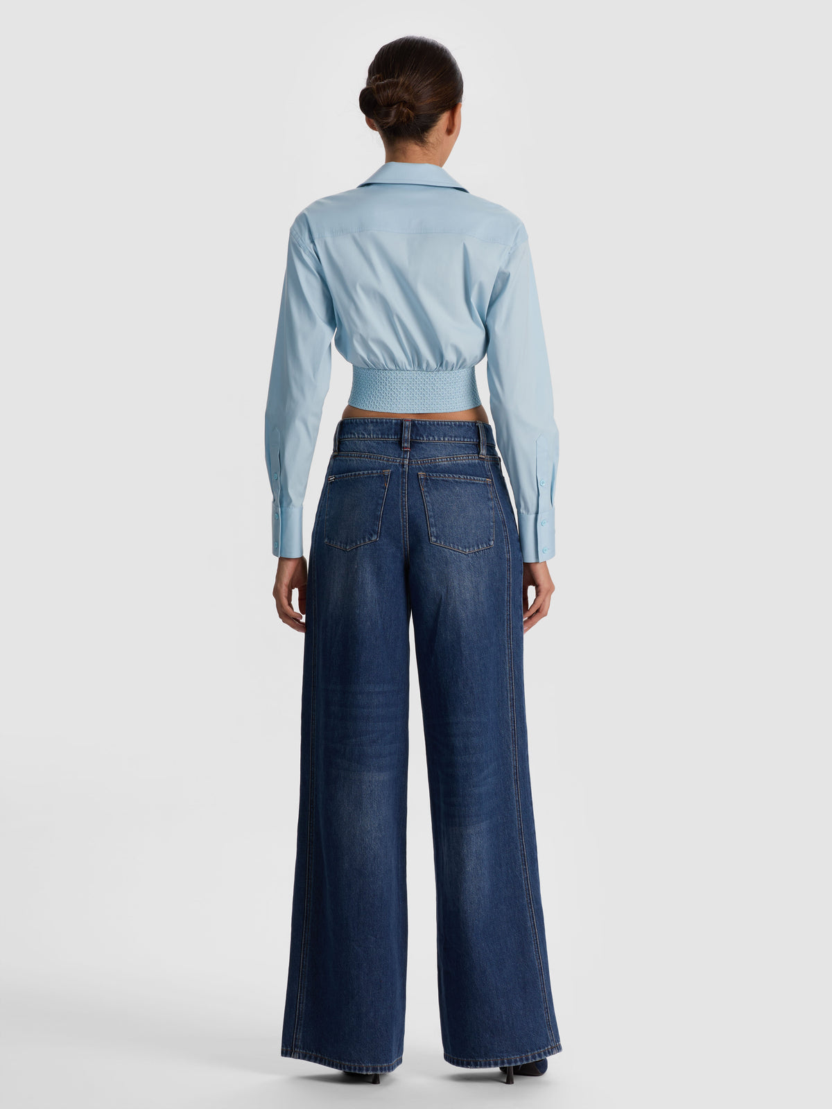 CAMICIA CON BOTTONI E CORSETTO EDIE-ALICE + OLIVIA