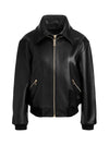 COLLINS DOPPIO STRATO GIUBBOTTO IN PELLE-ALICE + OLIVIA