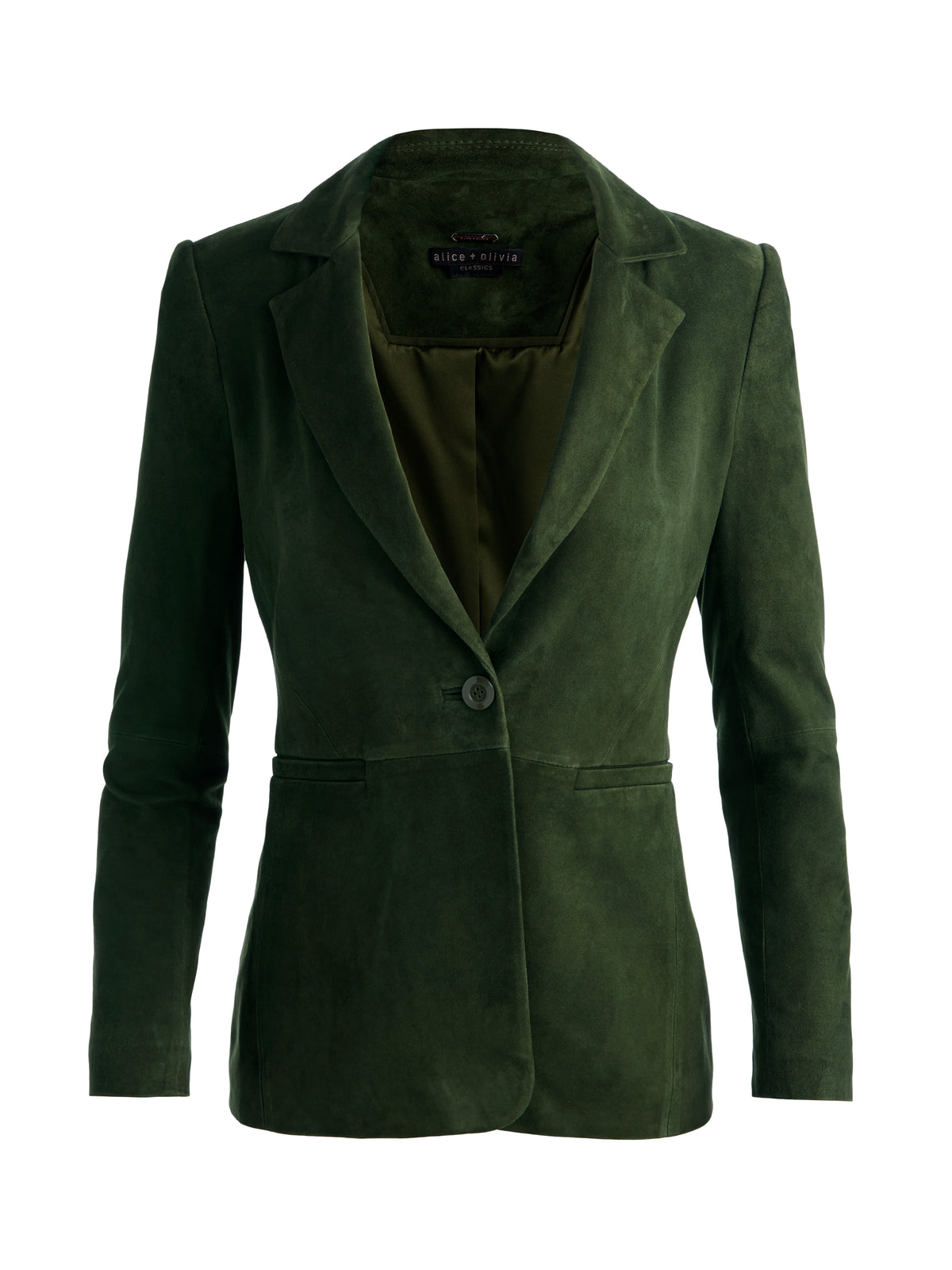 BLAZER AVVITATO MACEY SCAMOSCIATO CON REVERS A TACCA - FELCE SCURA