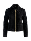 CAPPOTTO CORTO LOGAN IN SUEDE-ALICE + OLIVIA
