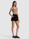 CADY SUEDE SHORT-Black-ALICE + OLIVIA