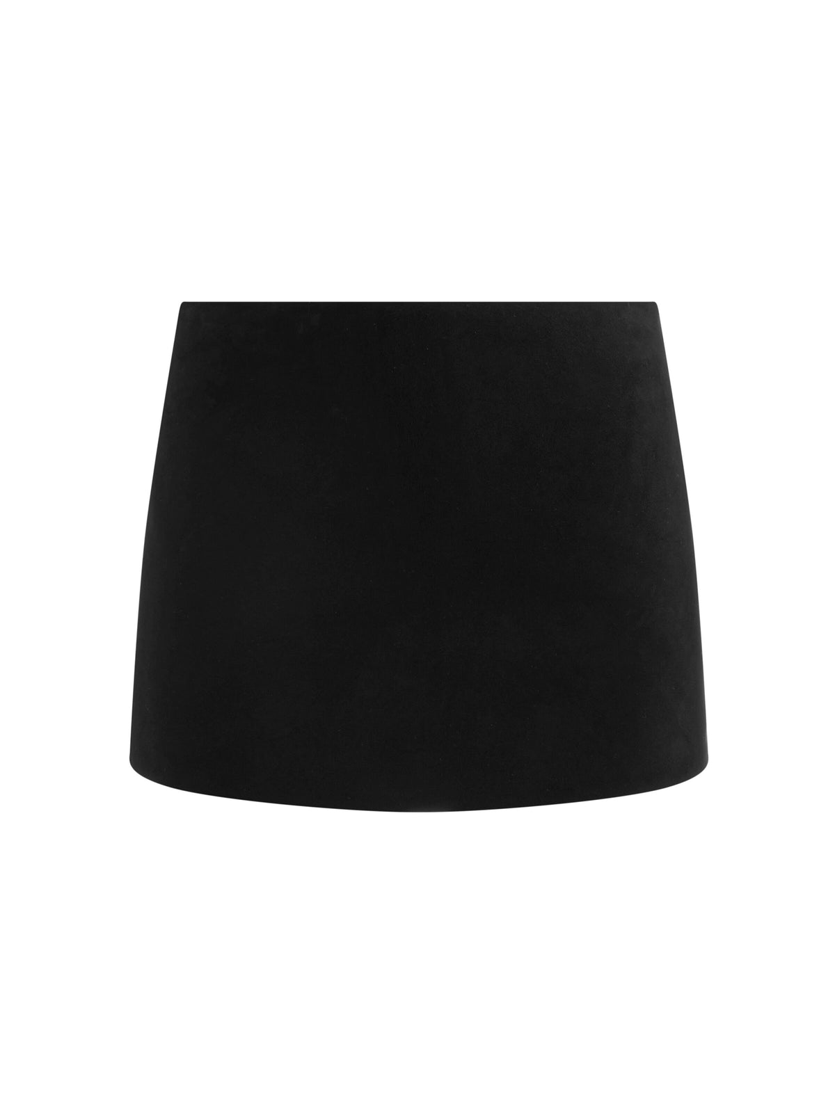 MACE SUEDE MINI SKORT - BLACK