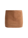 MACE HR MINIGONNA PANTALONCINO IN SUEDE-ALICE + OLIVIA