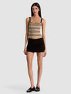 MACE SUEDE MINI SKORT-Black-ALICE + OLIVIA