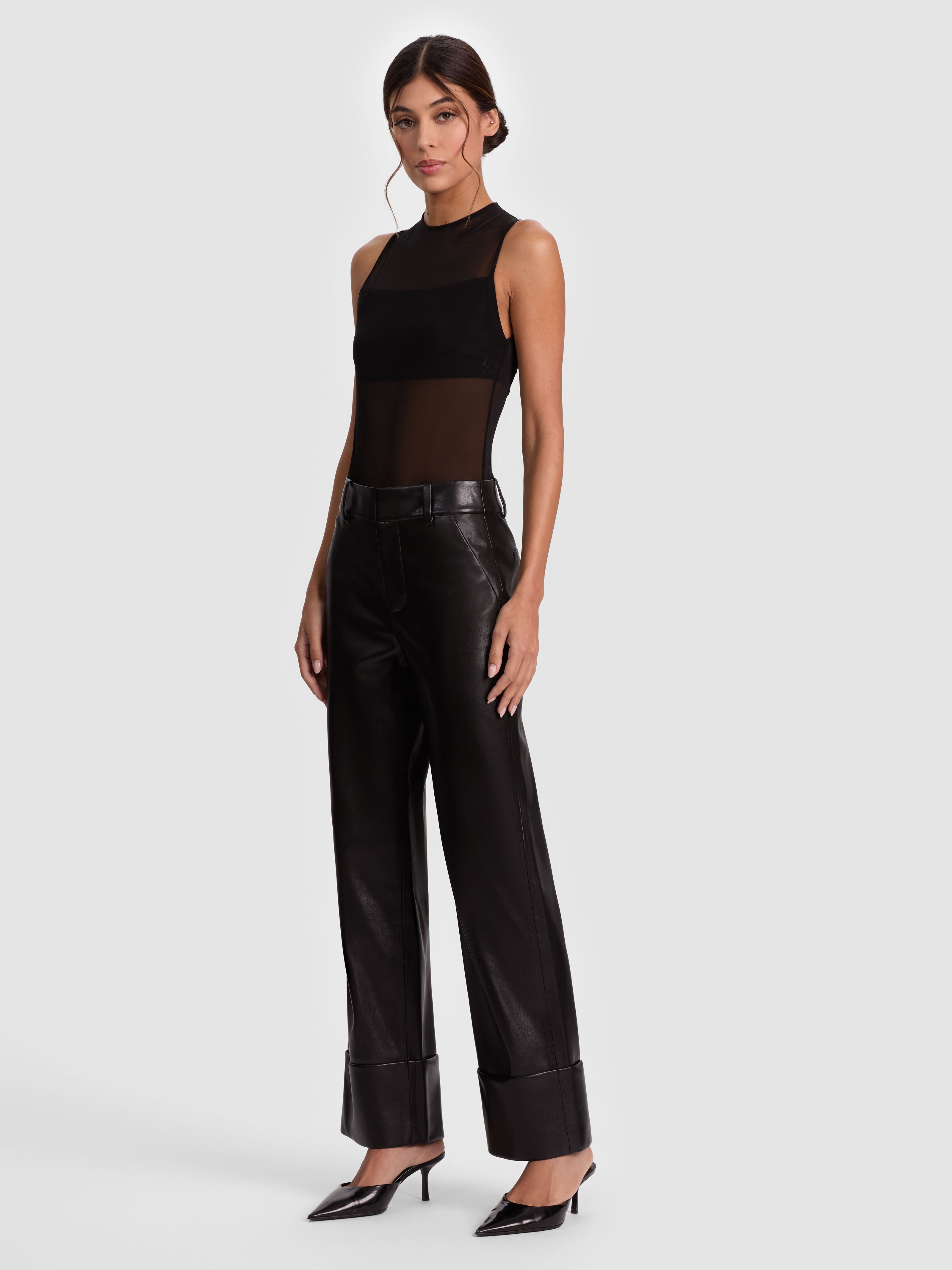 PANTALONE ALLA CAVIGLIA ALEXANDER VEGAN-ALICE + OLIVIA