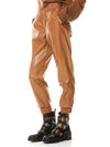 PETE VEGAN LEATHER JOGGER-Black-ALICE + OLIVIA