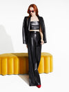 DYLAN VEGAN PANT-Black-ALICE + OLIVIA