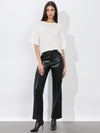 ALEXANDER VEGAN TROUSER-Black-ALICE + OLIVIA
