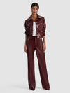 ALEXANDER VEGAN TROUSER-COGNAC-ALICE + OLIVIA