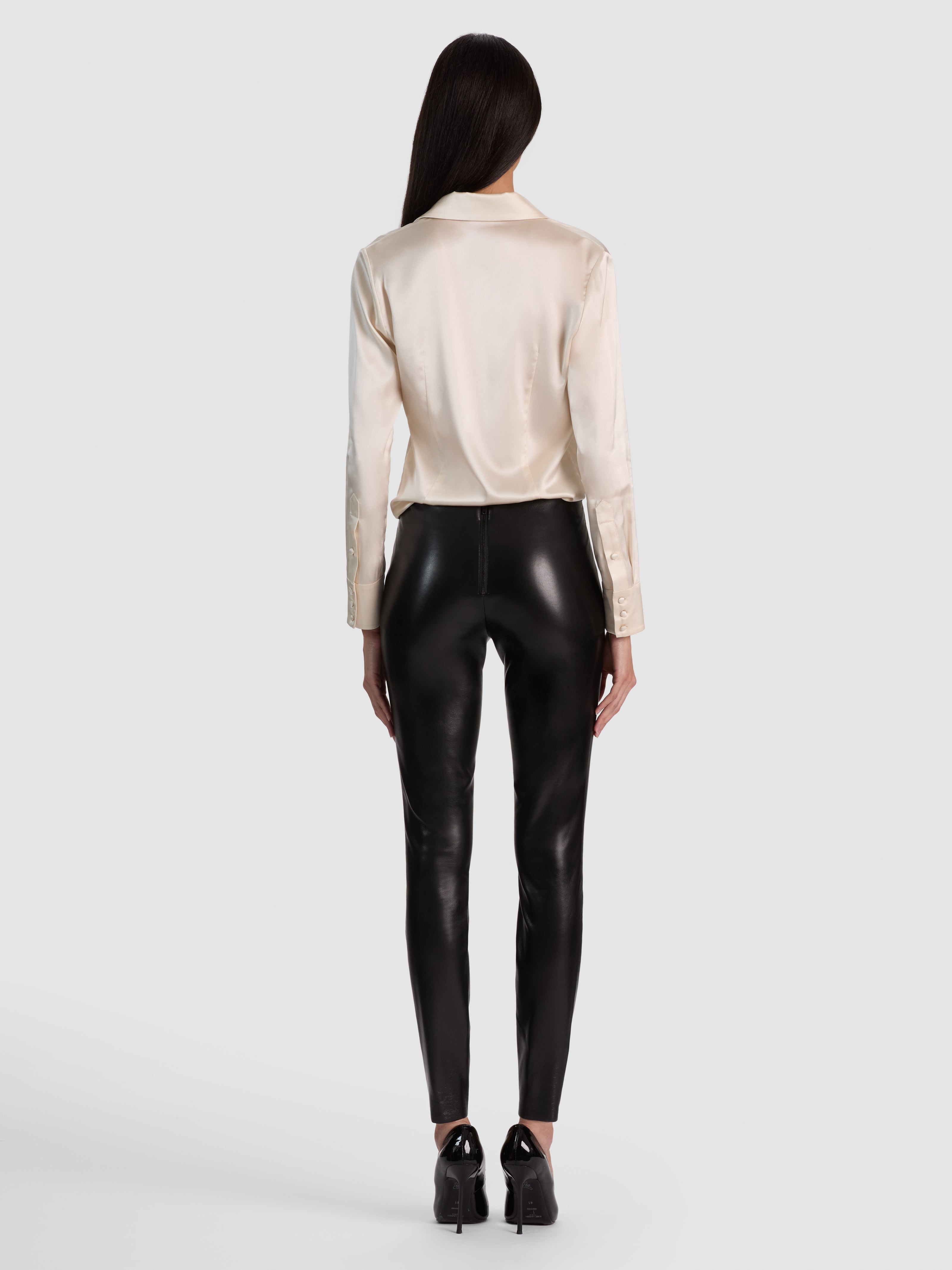 CAMICIA IN SETA WILLA-ALICE + OLIVIA