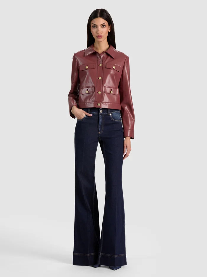 ALEX GIACCA CORTA VEGAN-ALICE + OLIVIA