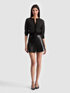 MINI-JUPE VEGAN CARTER-ALICE + OLIVIA