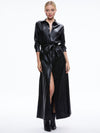 CHASSIDY VEGAN DRESS-Black-ALICE + OLIVIA
