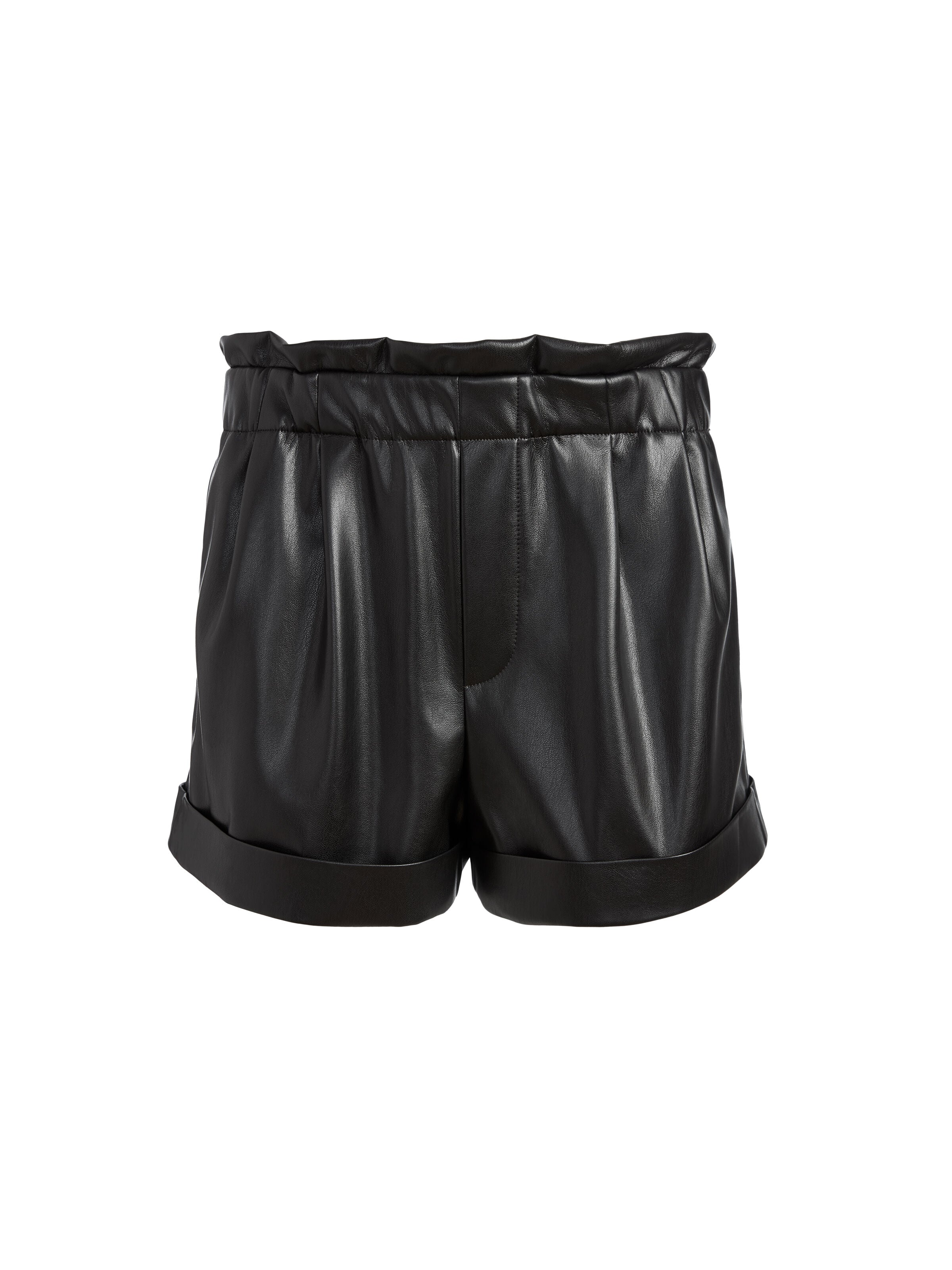 REAGAN VEGAN SHORT-Black-ALICE + OLIVIA