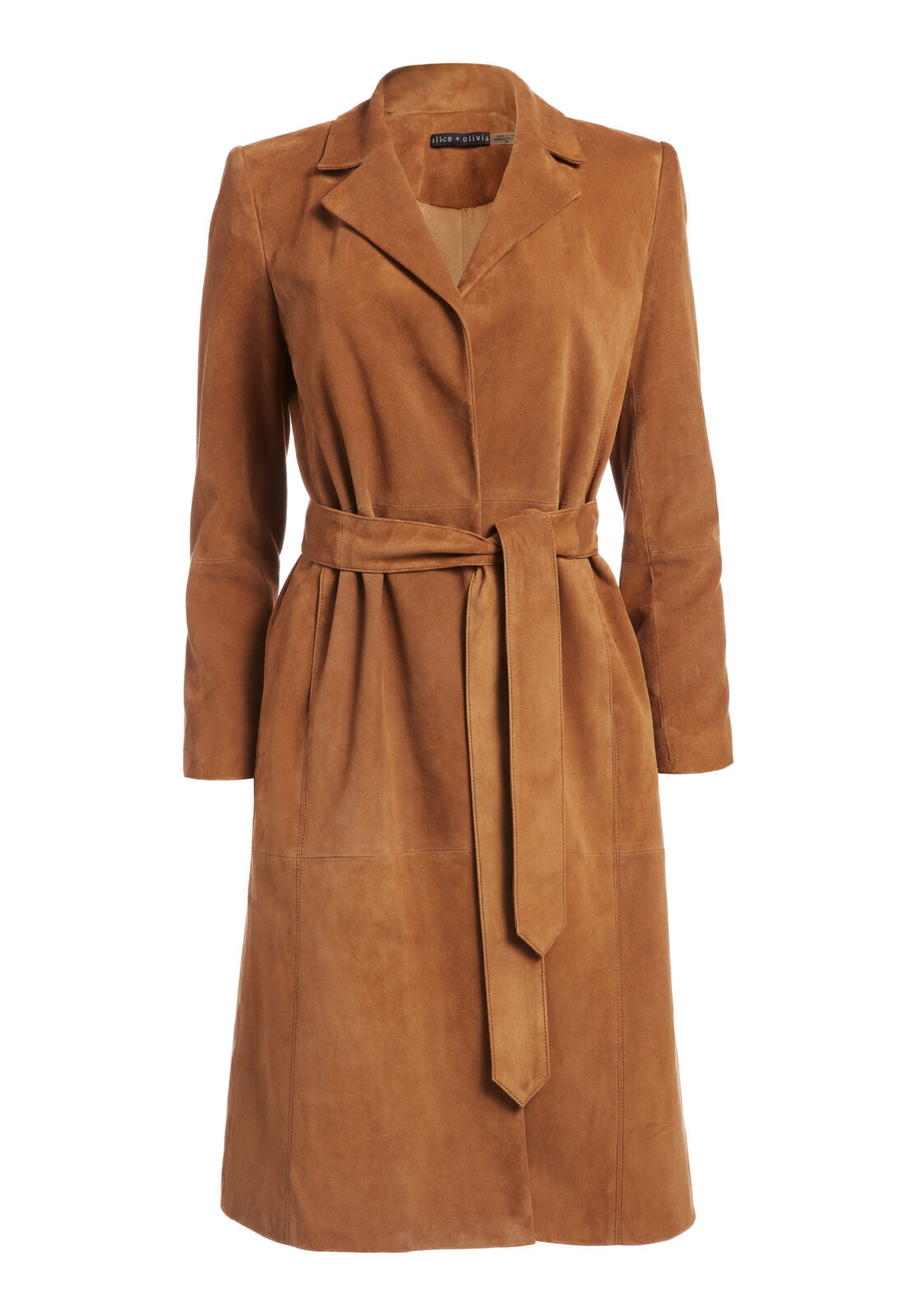 KARLEY SUEDE FLARE COAT