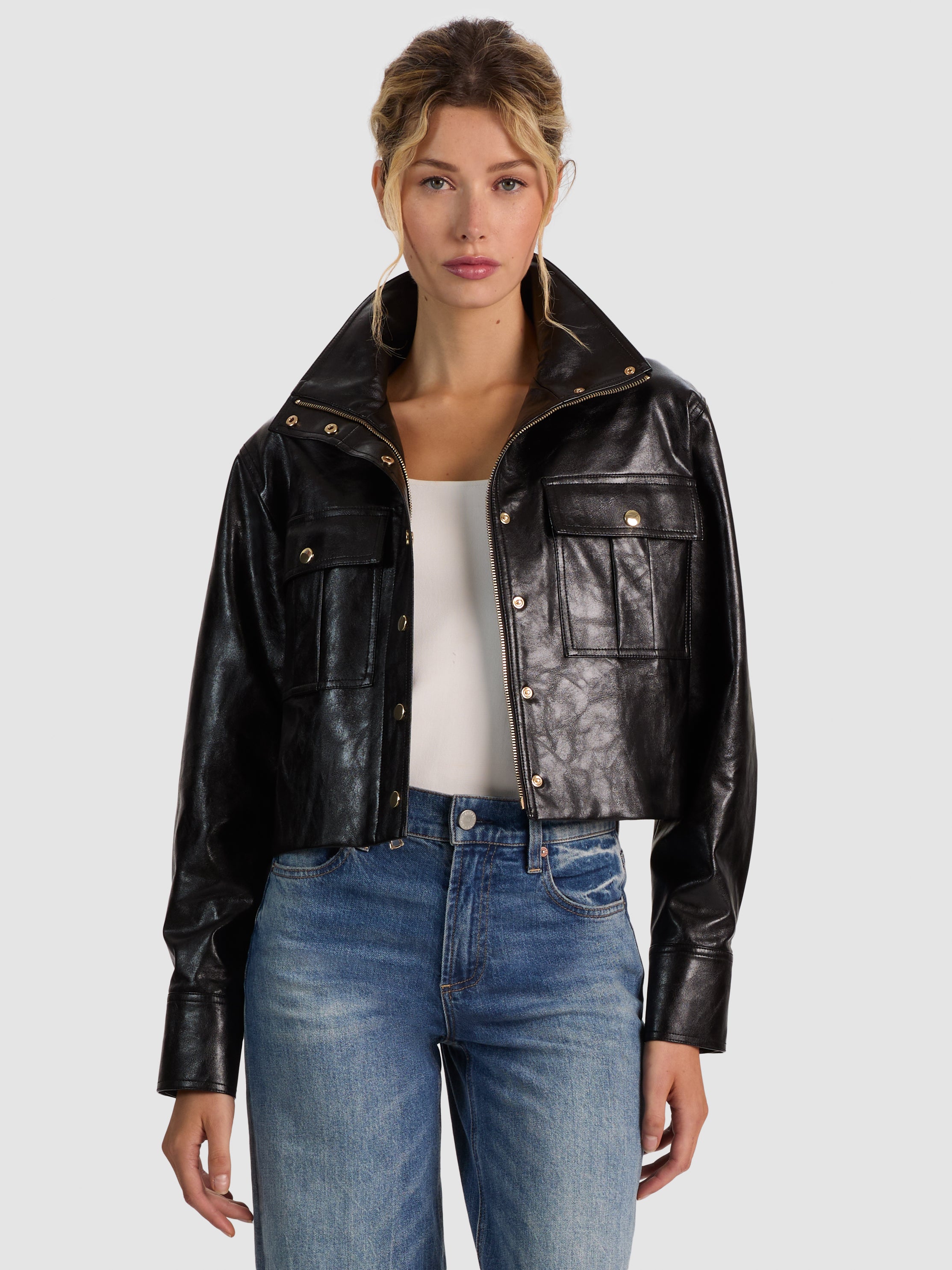 PARKA CON COLLO A IMBUTO JAMES VEGAN-ALICE + OLIVIA