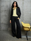 FINELY PINSTRIPED BUTTON DOWN-CRESCENDO STRIPE-ALICE + OLIVIA