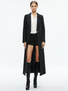 THEO NOTCH COLLAR COAT-Black-ALICE + OLIVIA