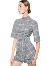 VIRGIL MOCK NECK ROMPER-BLACK/WHITE-ALICE + OLIVIA