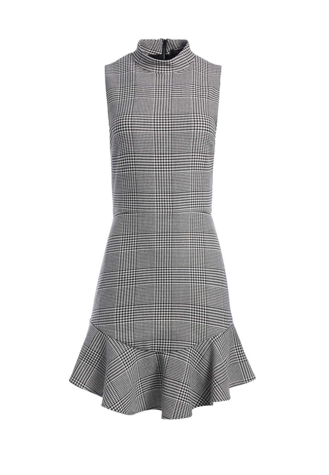 RAPUNZEL PLAID MINI DRESS