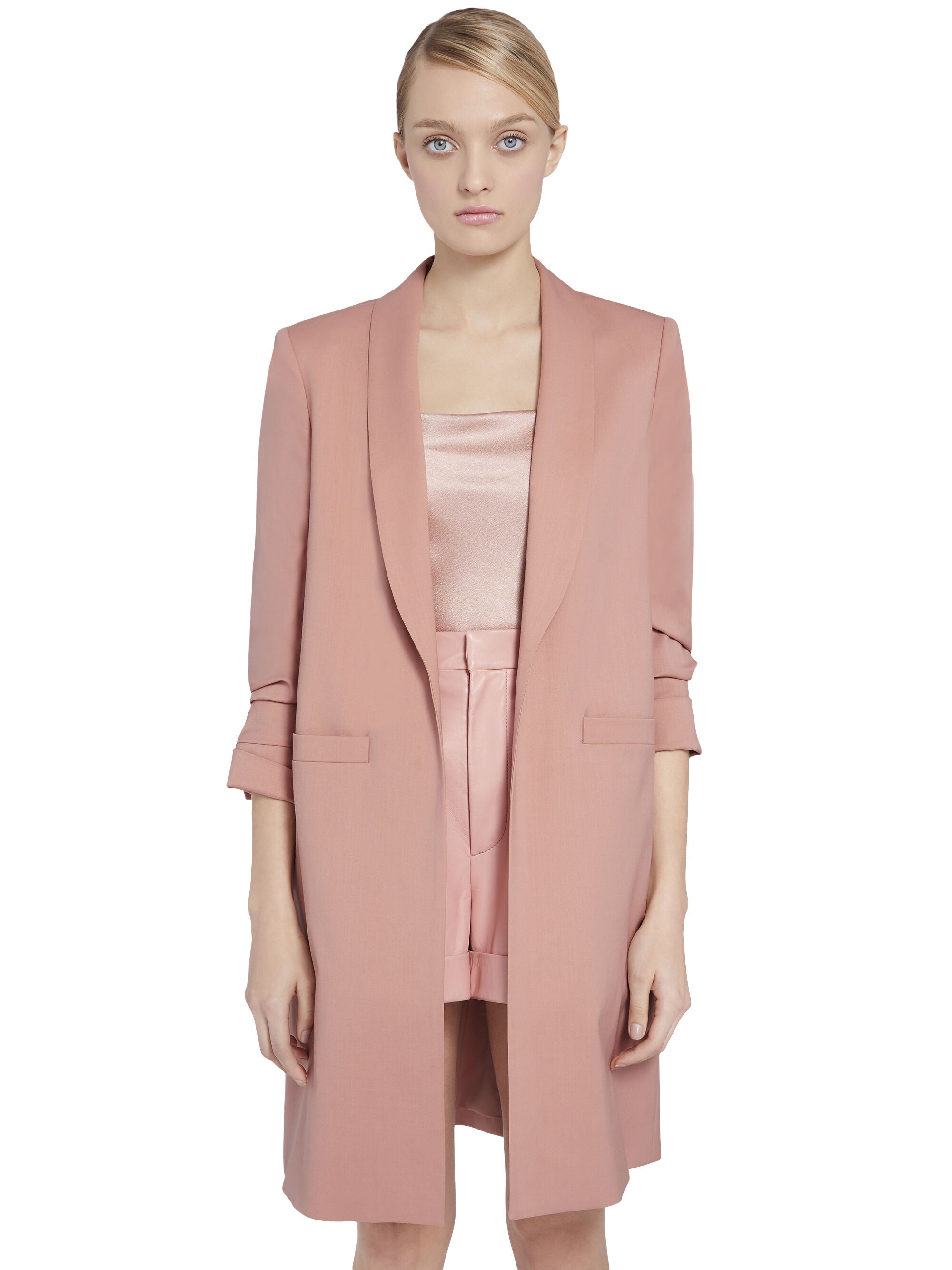 BLAZER MURIEL À MANCHES FRONCÉES-ALICE + OLIVIA