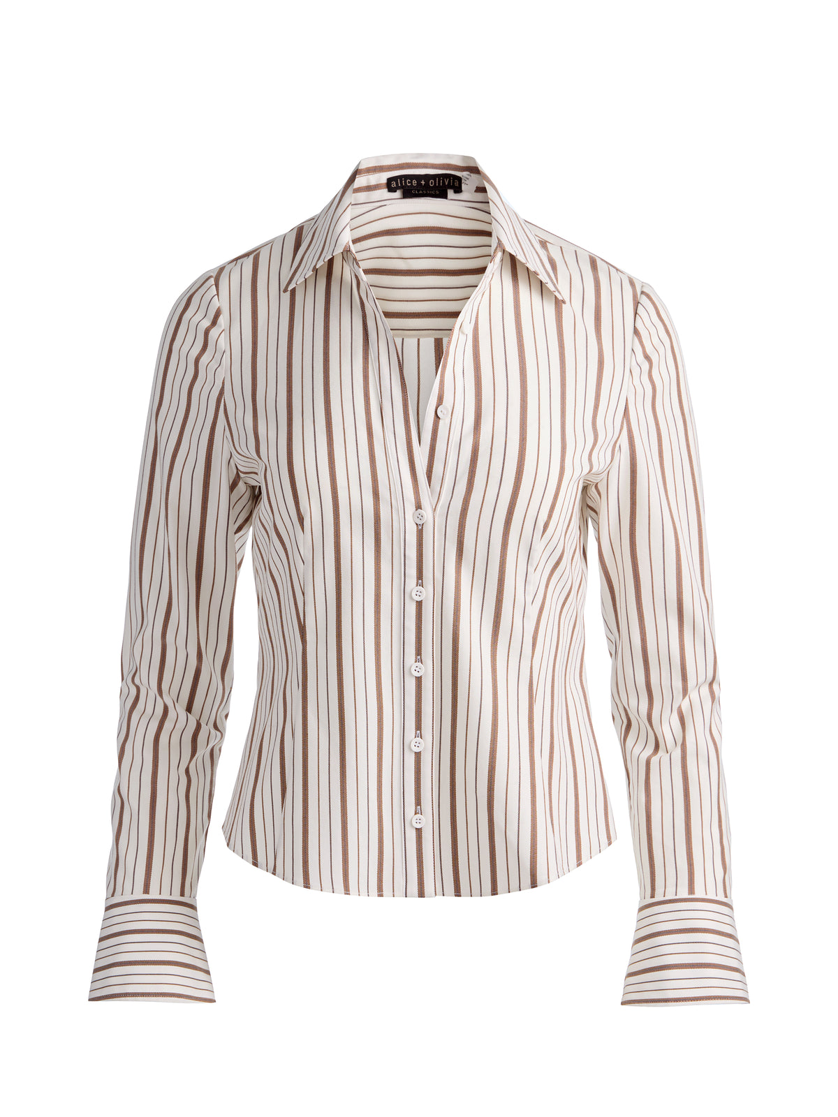 FREYA BUTTON DOWN TOP - OFF WHITE MULTI
