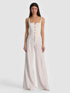 ERIC PANT-OFF WHITE/BLACK PINSTRIPE-ALICE + OLIVIA