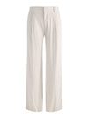 ERIC PANT-OFF WHITE/BLACK PINSTRIPE-ALICE + OLIVIA