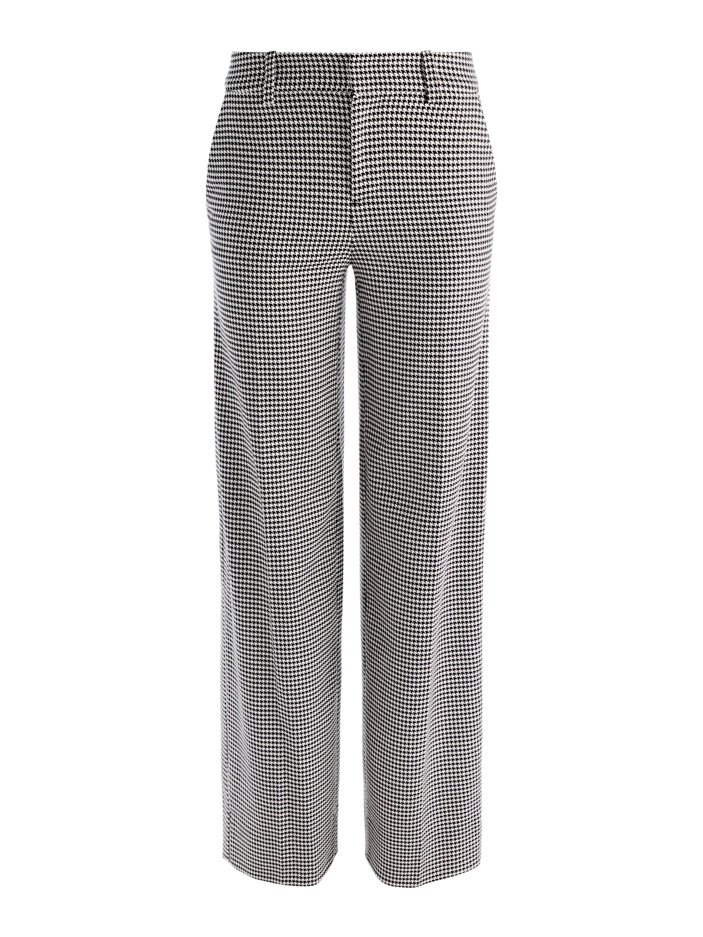 ALDEN TROUSER in BLACK/MULTI | ALICE + OLIVIA
