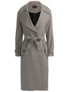 TRENCH-COAT NEVADA-BLACK/MULTI-ALICE + OLIVIA