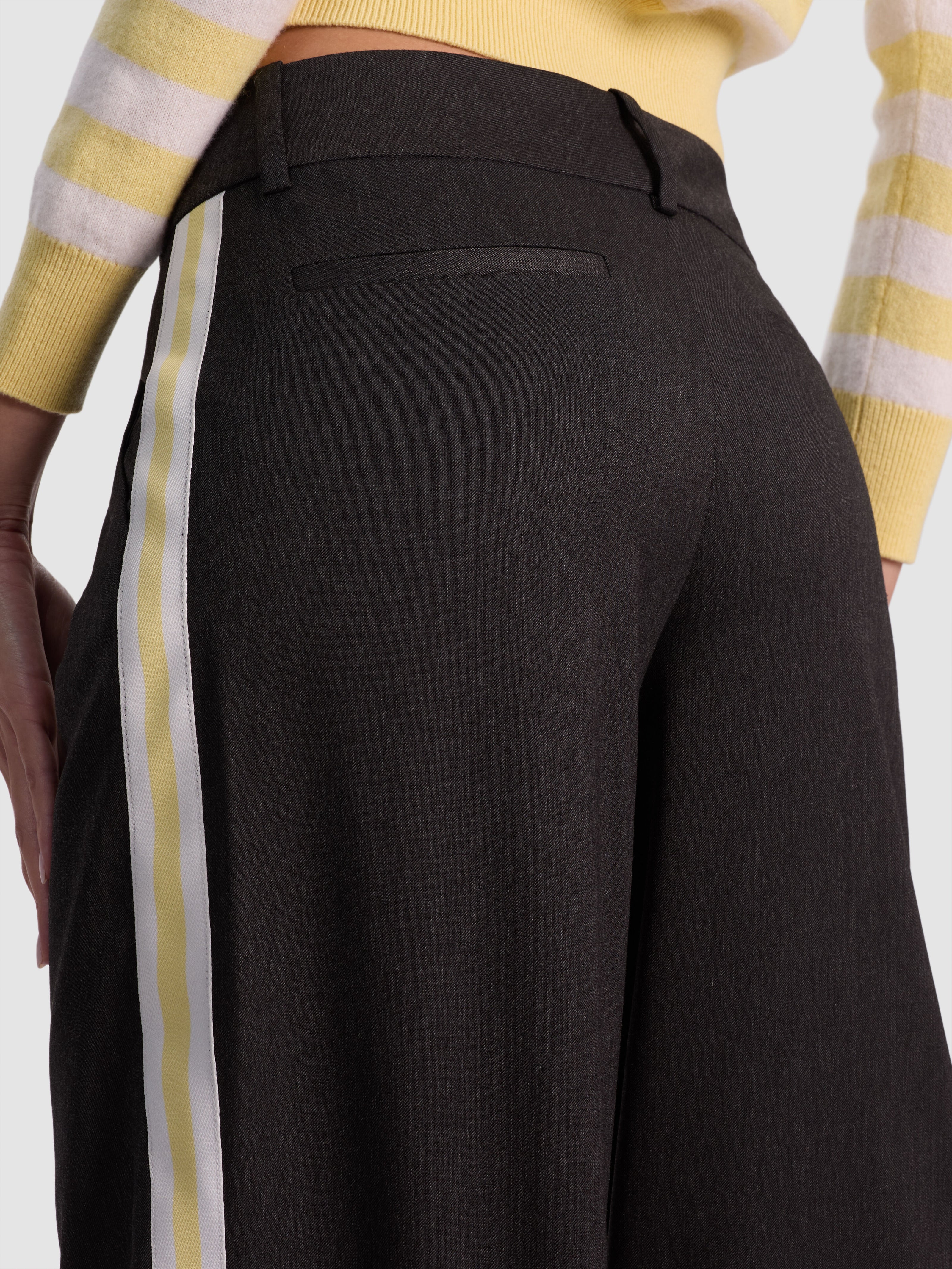PANTALONE ERIC CON BANDA LATERALE-ALICE + OLIVIA