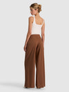 ELIAS DOUBLE PLEAT TROUSER-CAMEL-ALICE + OLIVIA
