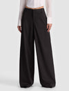 STU BAGGY PANT-CHARCOAL-ALICE + OLIVIA