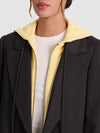 JORDAN BLAZER WITH REMOVABLE HOODIE-CHARCOAL/BUTTER-ALICE + OLIVIA