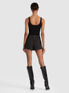 MACE MINI SKORT-BLACK/OFF WHITE-ALICE + OLIVIA