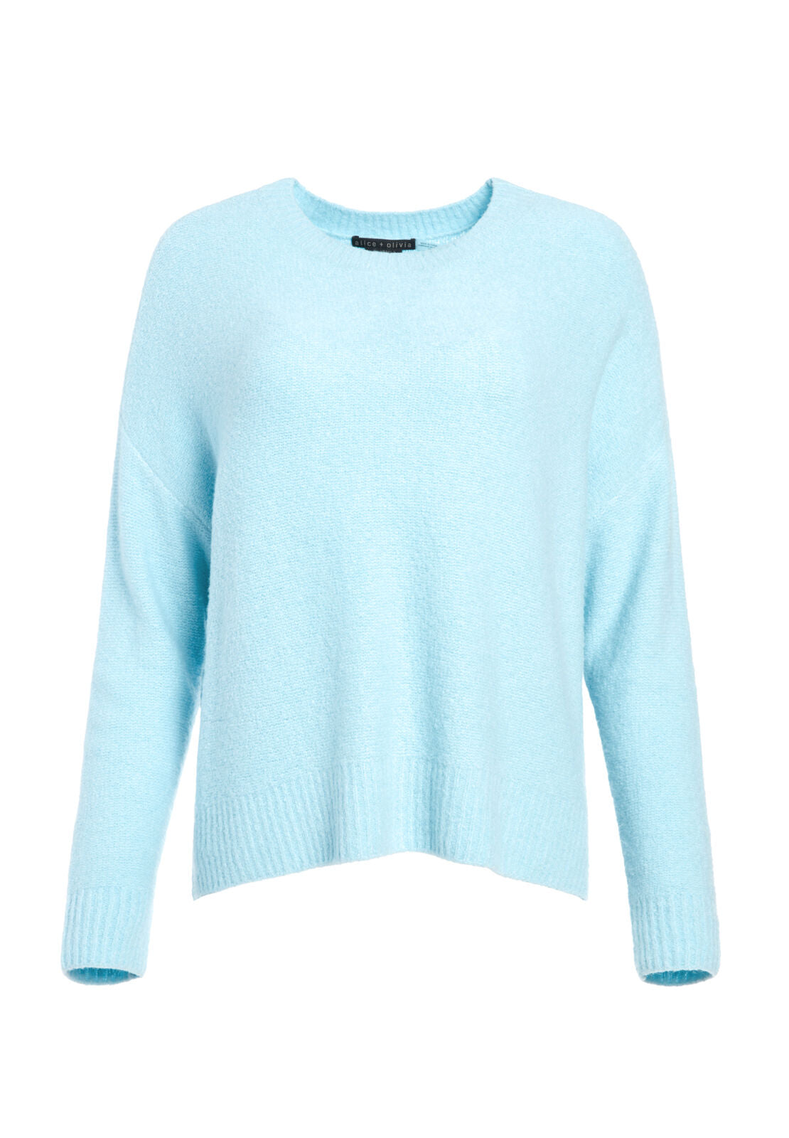 ROMA OVERSIZED PULLOVER-BLACK/SOFT WHITE-ALICE + OLIVIA