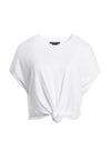 CAMMY TIE FRONT PULLOVER-LIGHT HEATHER GREY-ALICE + OLIVIA