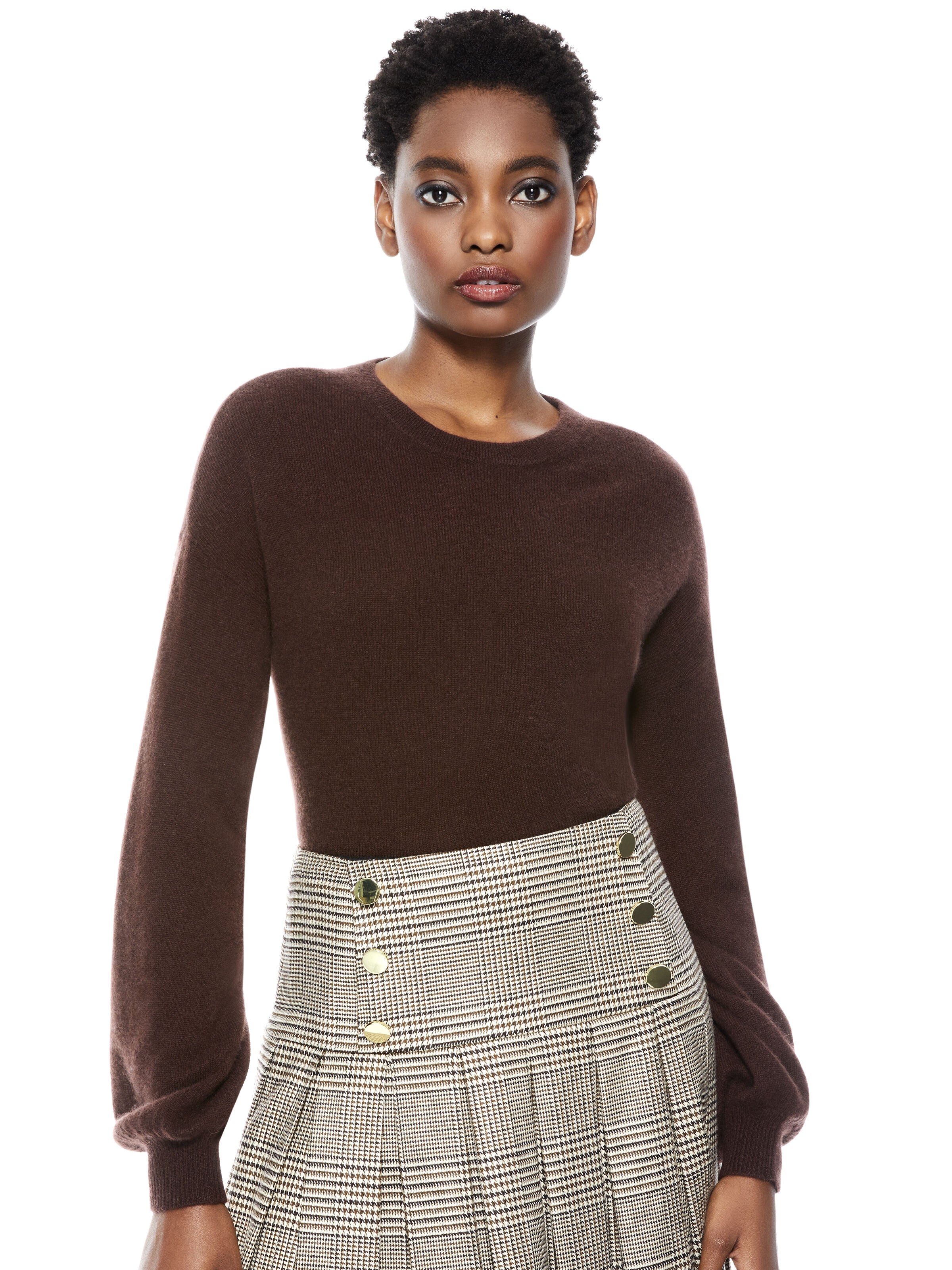 PULL COURT ANSLEY À MANCHES AMPLES-ALICE + OLIVIA