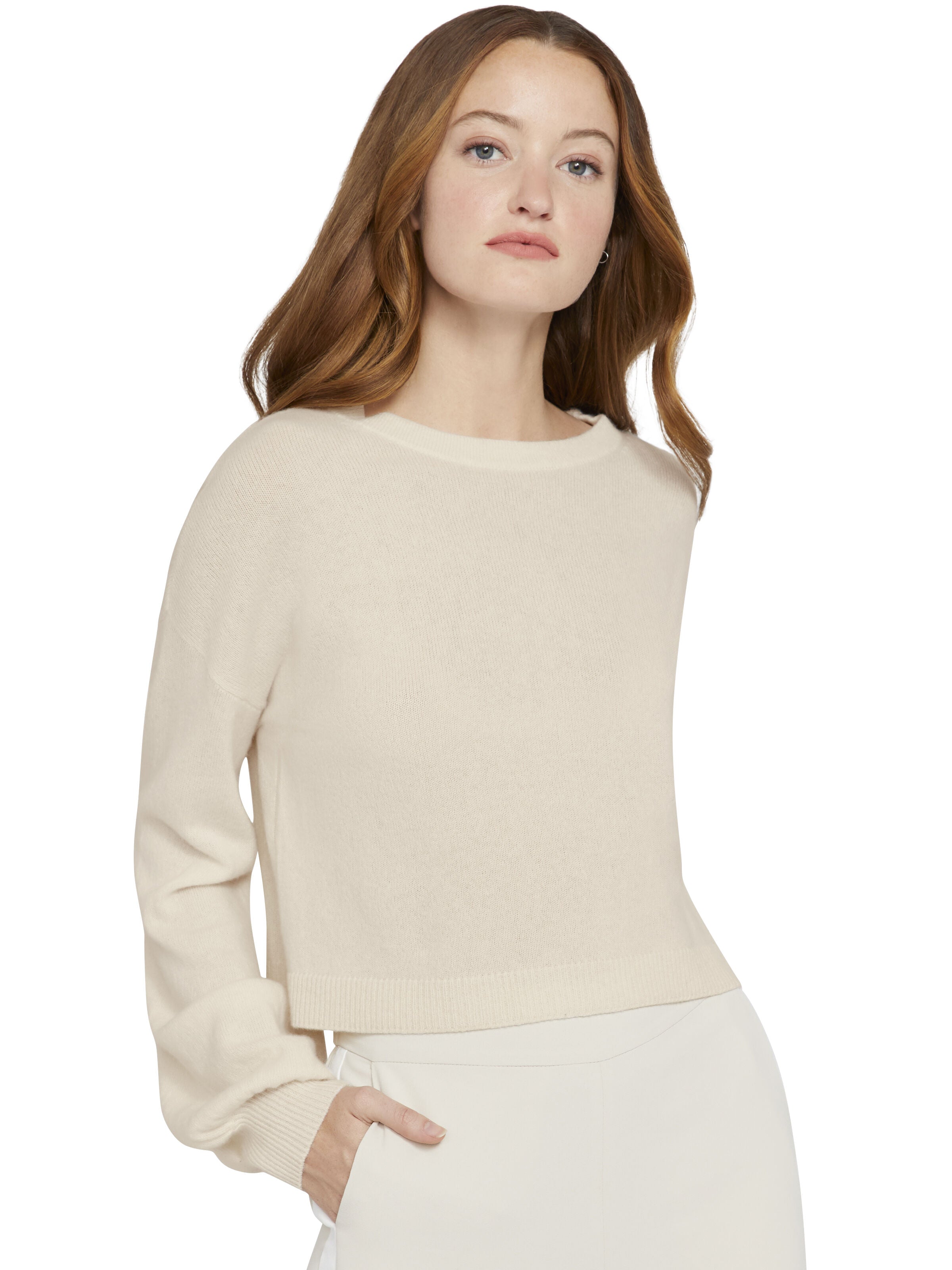 PULL COURT ANSLEY À MANCHES AMPLES-ALICE + OLIVIA