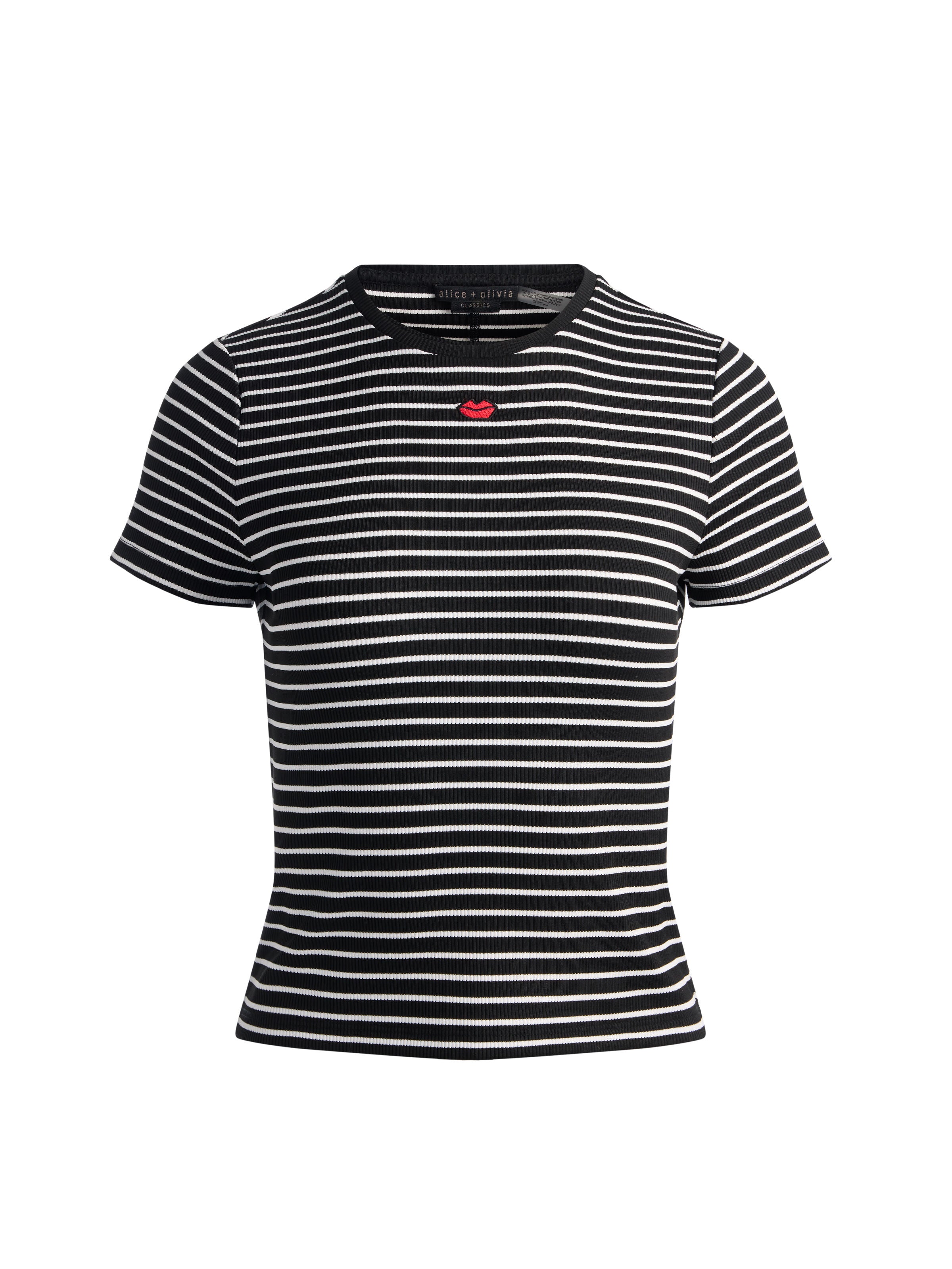 CINDY CROPPED TEE-ALICE + OLIVIA