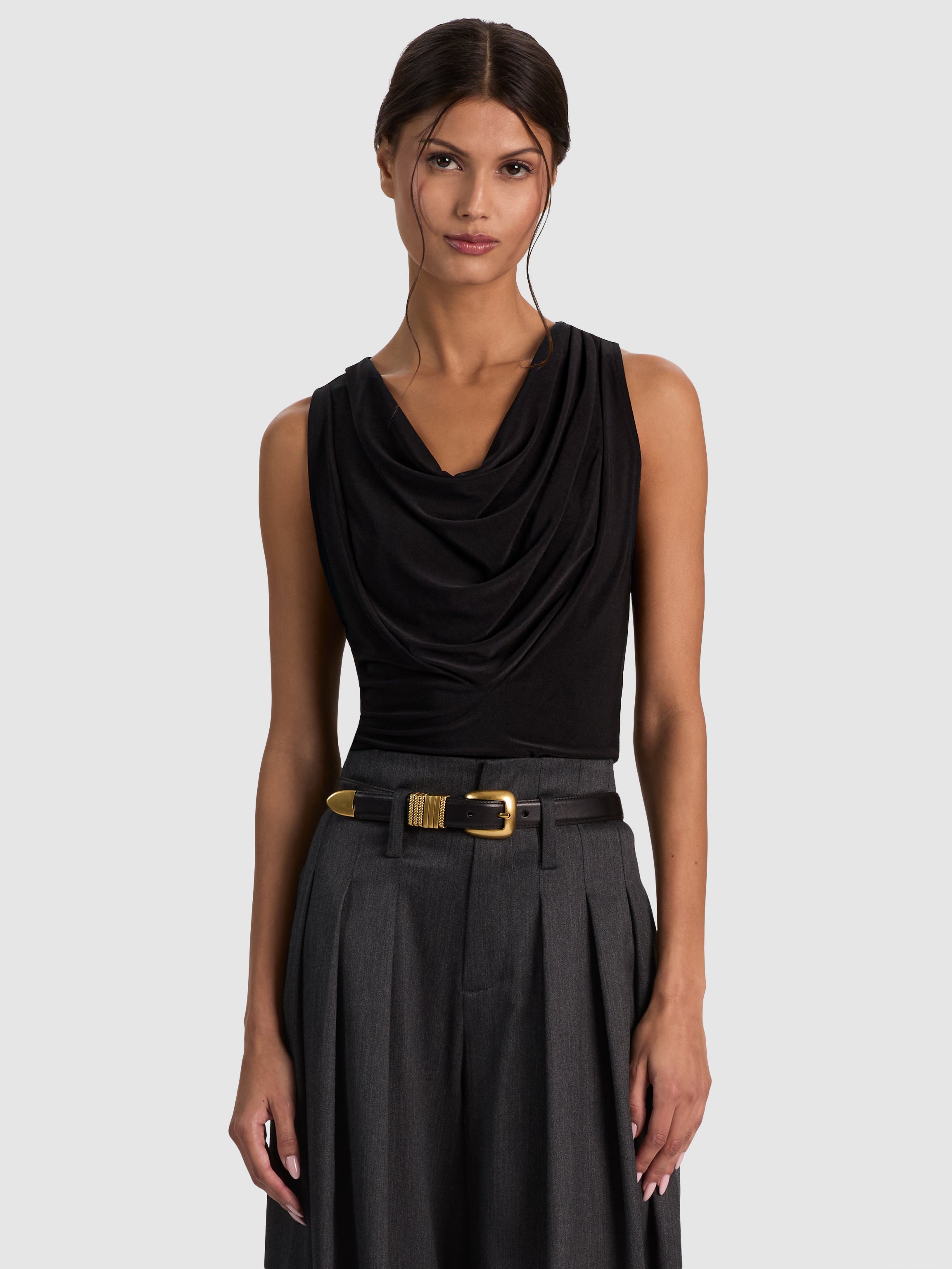 CANOTTA JACQUELINE CON SCOLLO MORBIDO-ALICE + OLIVIA