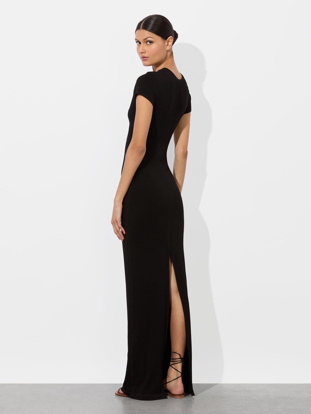 DELORA TWO WAY MAXI DRESS-Black-ALICE + OLIVIA