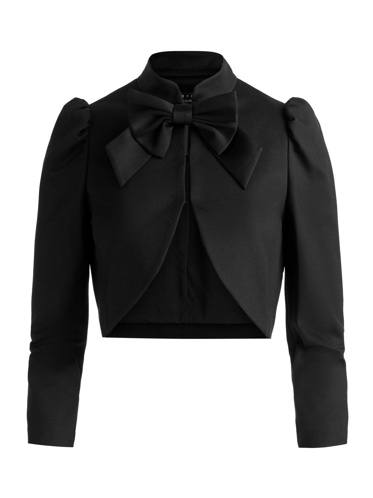 ILARIA CROPPED JACKET - BLACK