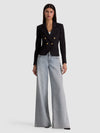 SABLE DOUBLE BREASTED CROPPED BLAZER-Black-ALICE + OLIVIA