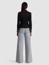 SABLE DOUBLE BREASTED CROPPED BLAZER-Black-ALICE + OLIVIA