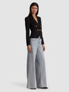 SABLE DOUBLE BREASTED CROPPED BLAZER-Black-ALICE + OLIVIA