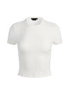 TESS TEE-OFF WHITE-ALICE + OLIVIA