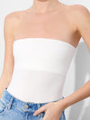 NAOMI STRAPLESS BODYSUIT-OFF WHITE-ALICE + OLIVIA