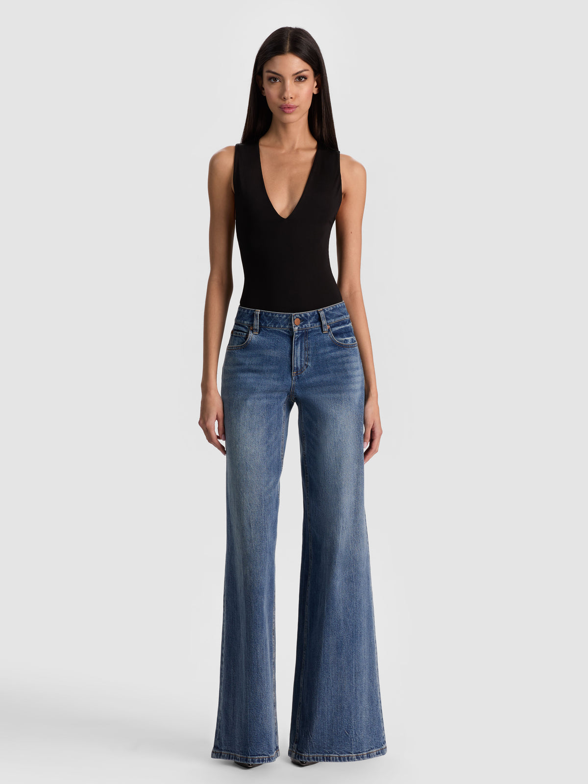 OLEA BODYSUIT - BLACK